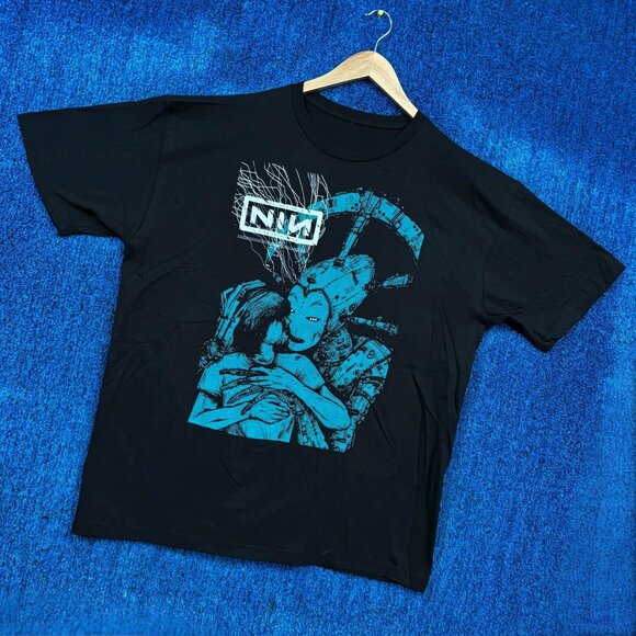 Nine Inch Nails 2005 With Teeth Tour Poster Rock Band Tee XL - Picture 3 of 4